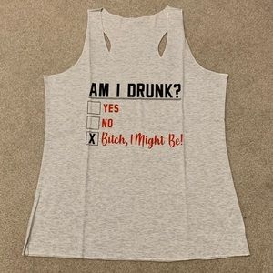Racer back tank top brand new never worn